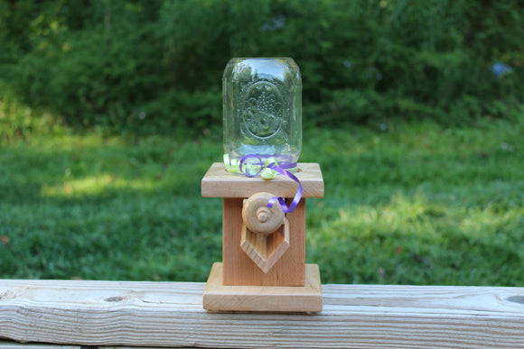 Amish Wooden Toy Candy Dispenser